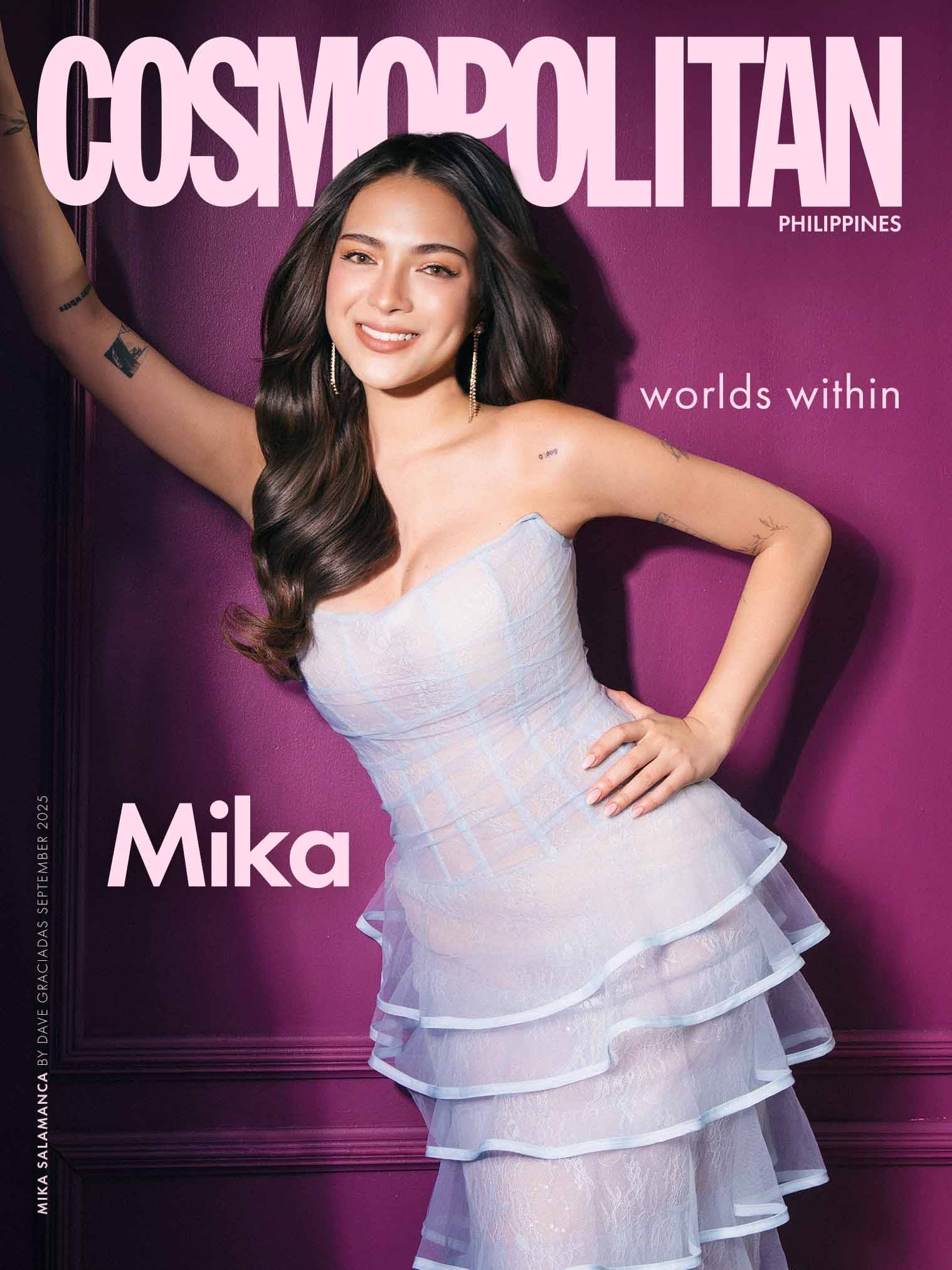 mika salamanca for cosmopolitan philippines september 2025 cover
